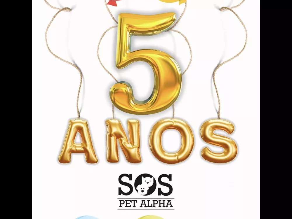 5 anos de SOS PET ALPHA